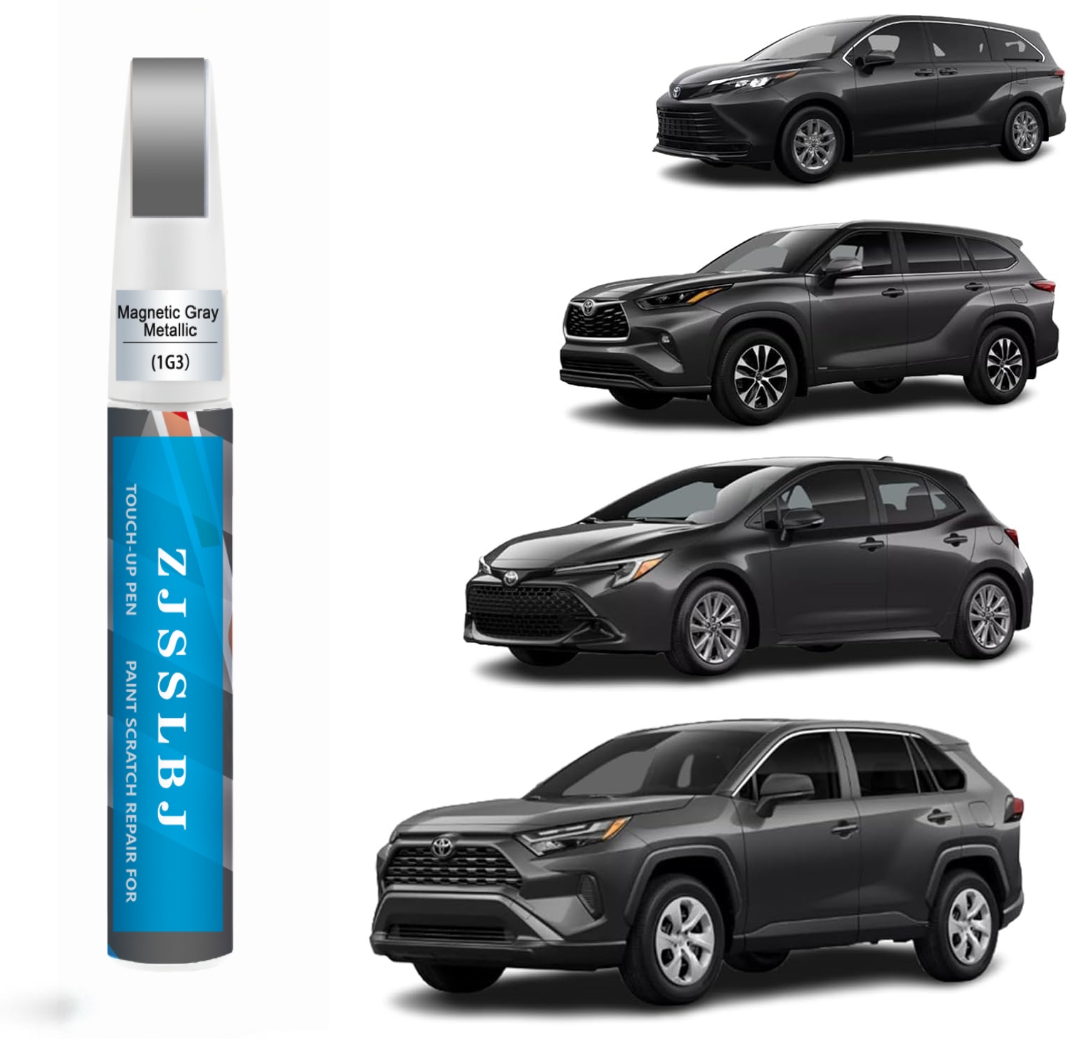 Car Scratch Remover Pen - Tinta para Reparo de Carro (Cinza