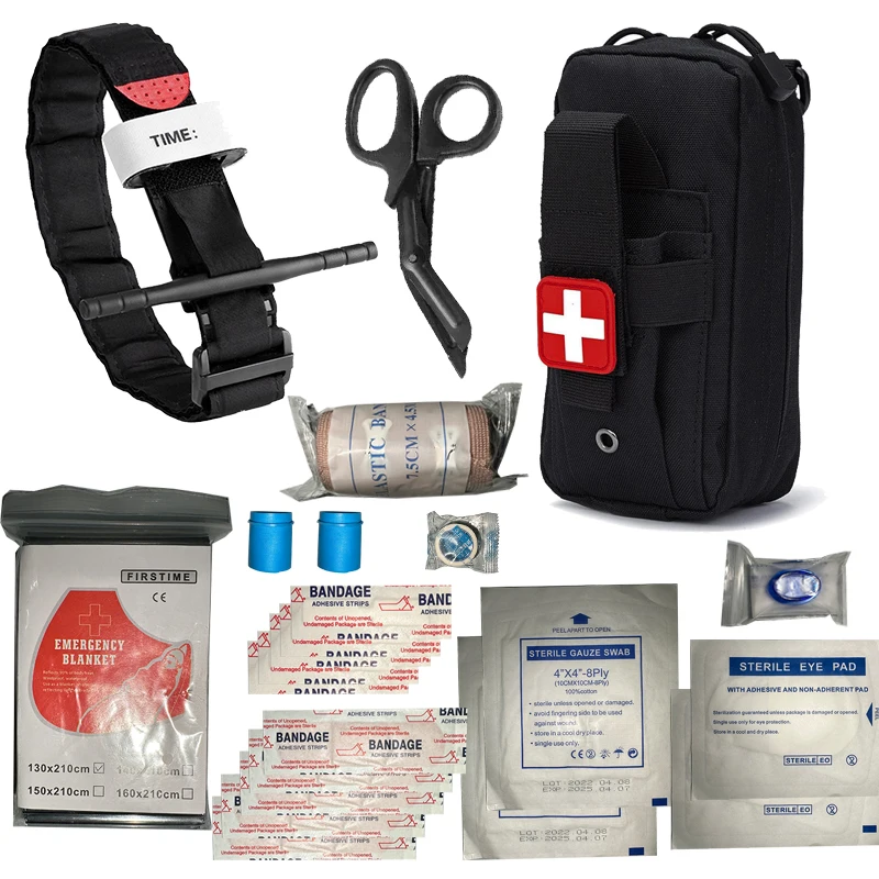 Car Accessories For Elderly - IFAK-Kit de Sobrevivência Trauma, Bolsa Médica