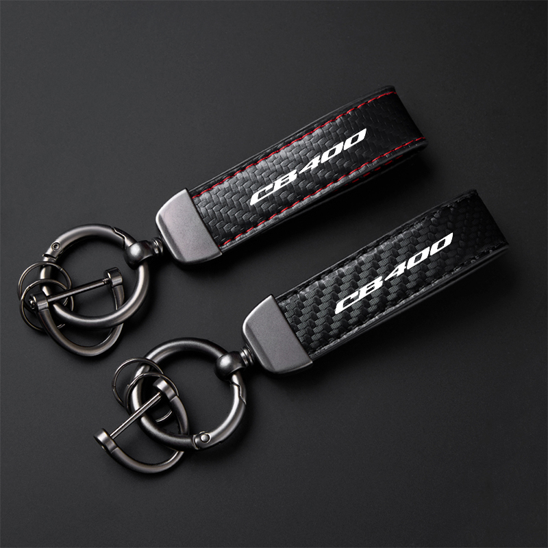 Car Accessories Honda - Chaveiro de couro para motocicletas, fivela
