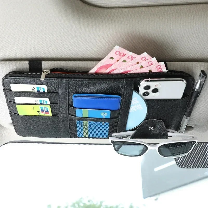 Car Accessories For Elderly - Organizador de Visor Solar para Carro,