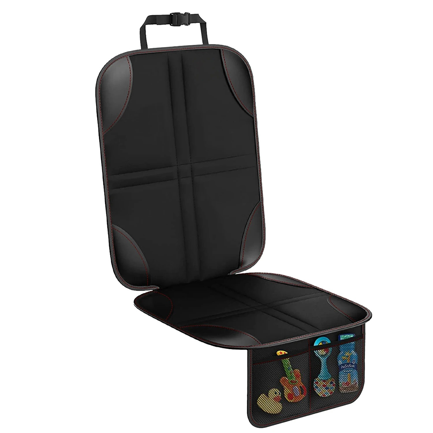 Leather Car Seat Cover - Protetor de Assento de Carro Infantil