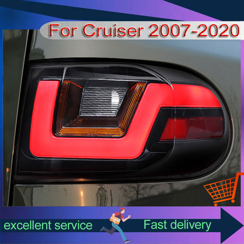 Car Accessories For Road Trip - Lanterna Traseira LED para Toyota FJ