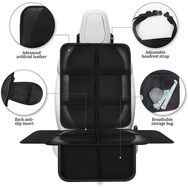 Leather Car Seat Cover - Protetor de assento para carro Tesla