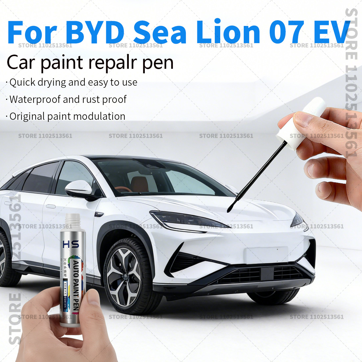 Car Scratch Remover Pen - Caneta de Reparo de Pintura Automotiva,