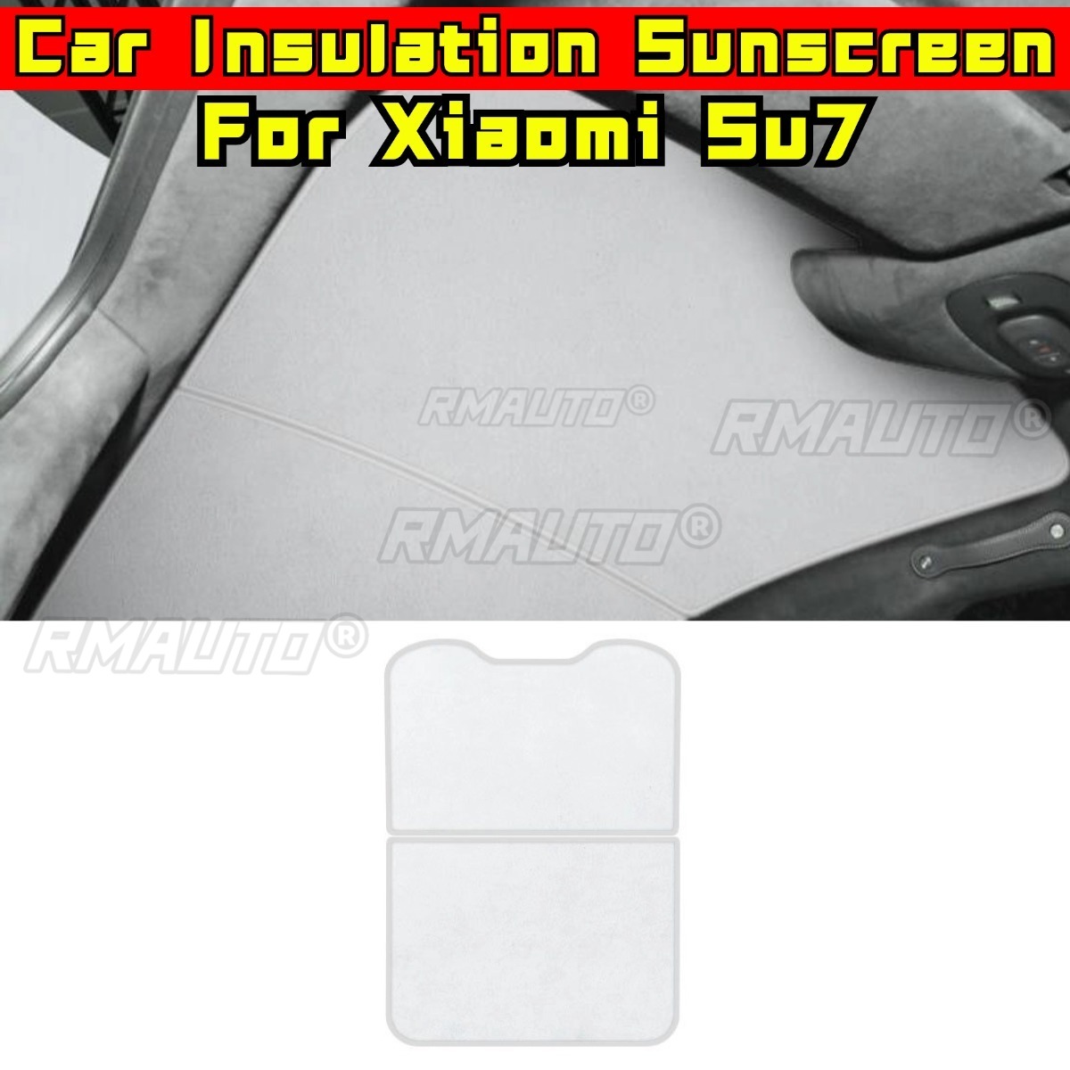 Car Accessories Xiaomi - Adsorção eletrostática pára-sol cortinas para xiaomi