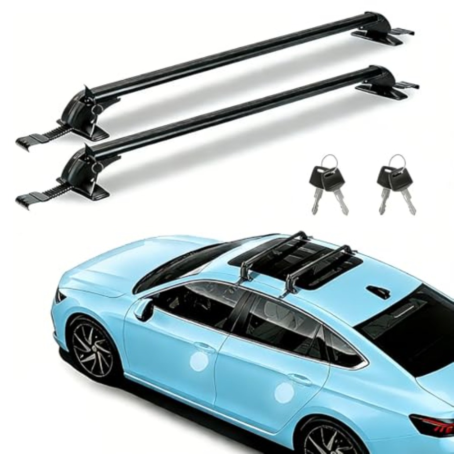Car Roof Rack Cross Bar - Barras Transversais Ajustáveis para Teto de