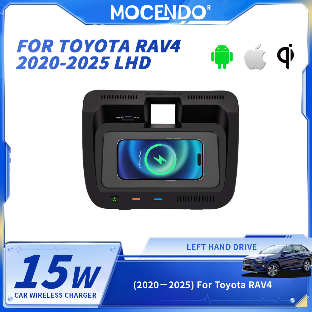 Car Accessories Xiaomi - Carregador Sem Fio para Toyota RAV4