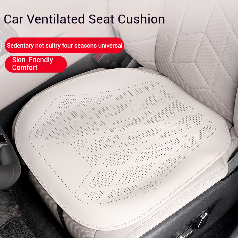Almofada de assento ventilada  - Leather Car Seat Cover avaliação e preço