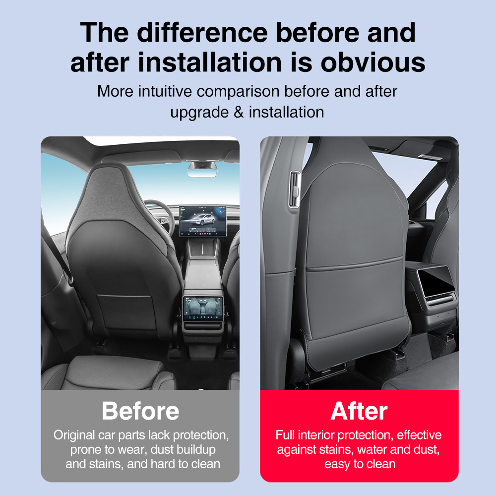 Heenvn 2 Peças Protetores de E - Leather Car Seat Cover avaliação e preço