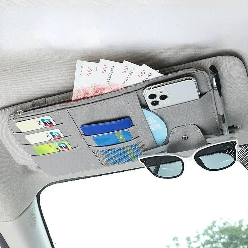 Organizador de Visor Solar par - Car Accessories For Elderly avaliação e preço