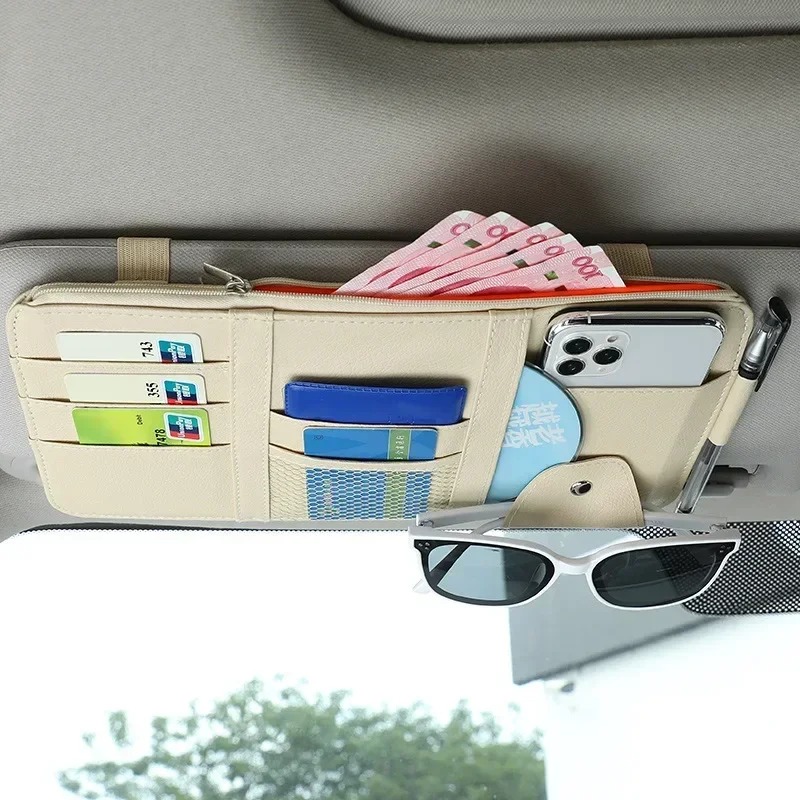 Organizador de Visor Solar par - Car Accessories For Elderly avaliação e preço