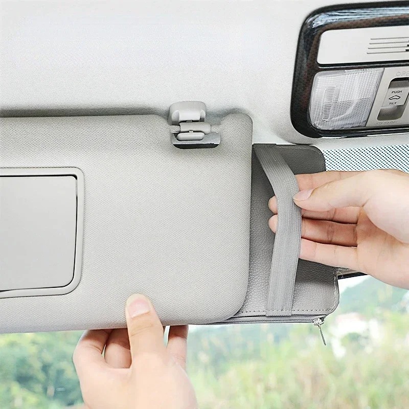 Organizador de Visor Solar par - Car Accessories For Elderly avaliação e preço