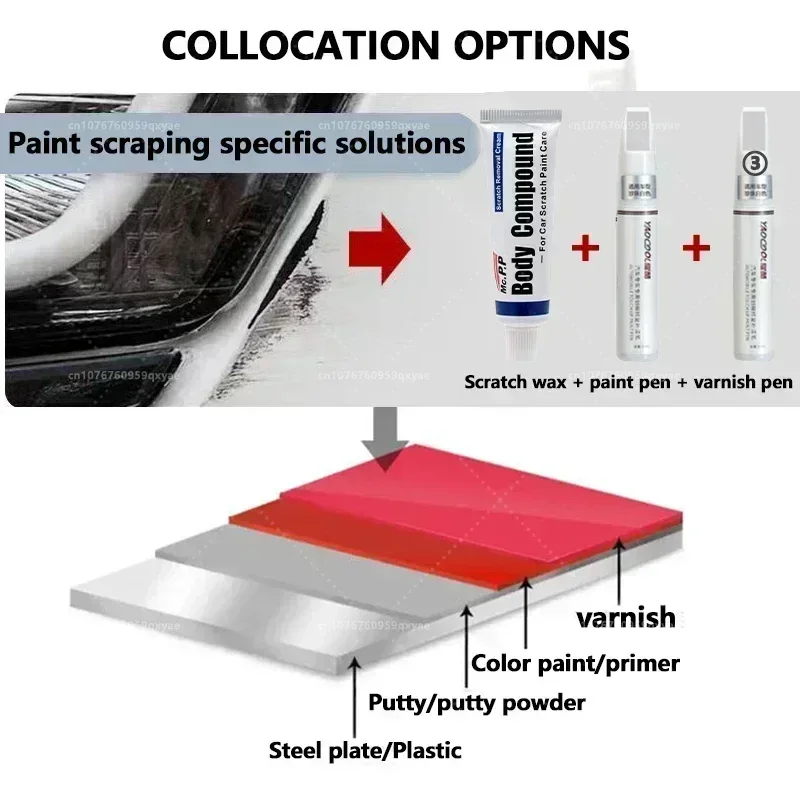 Para citroen c3/c3 aircross pi - Car Scratch Remover Pen avaliação e preço