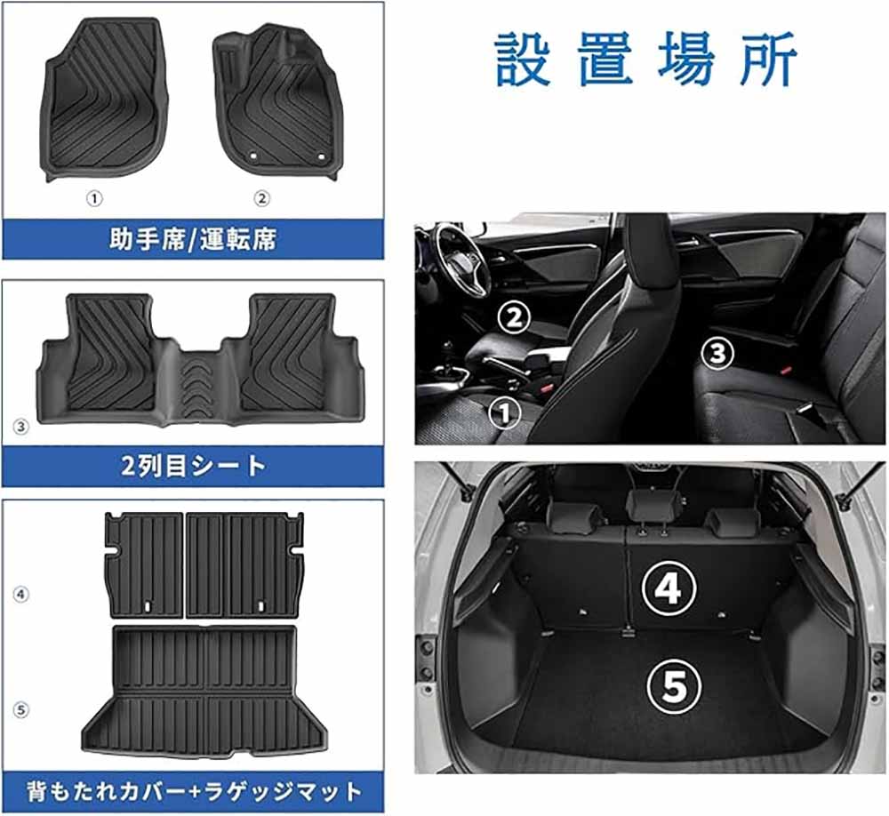 Tapetes Automotivos Smabee par - Car Accessories Honda avaliação e preço