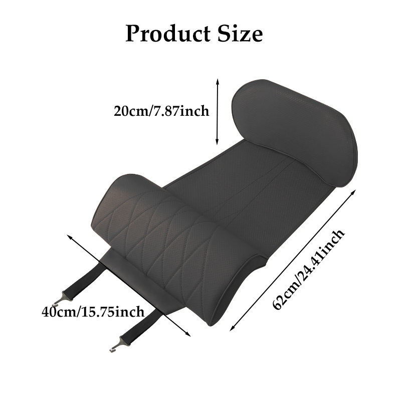 Capa de Assento Extensora de C - Leather Car Seat Cover avaliação e preço