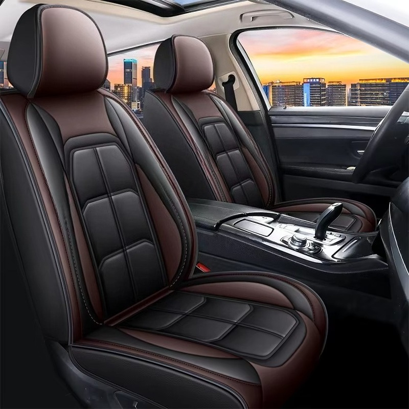 Pacote universal de capa de as - Leather Car Seat Cover avaliação e preço