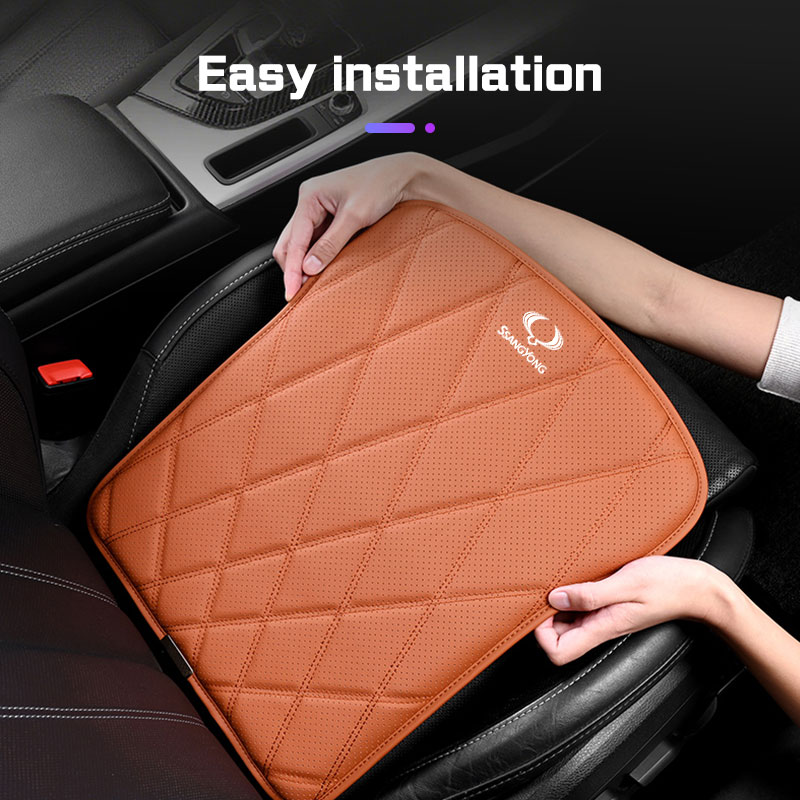 Para ssangyong kyron rexton mu - Leather Car Seat Cover avaliação e preço