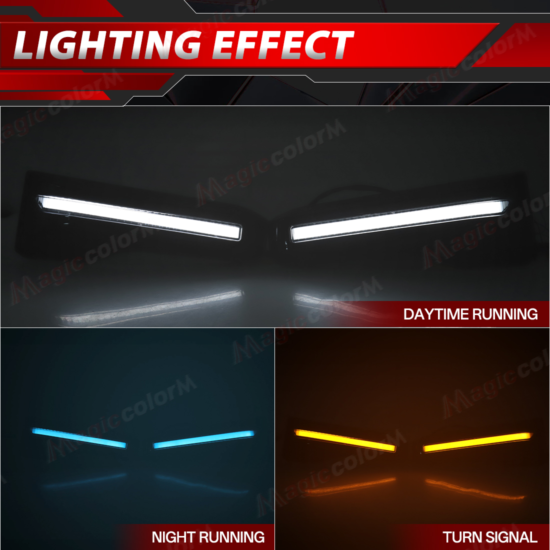 Luzes LED DRL para Toyota Land - Car Accessories For Road Trip avaliação e preço