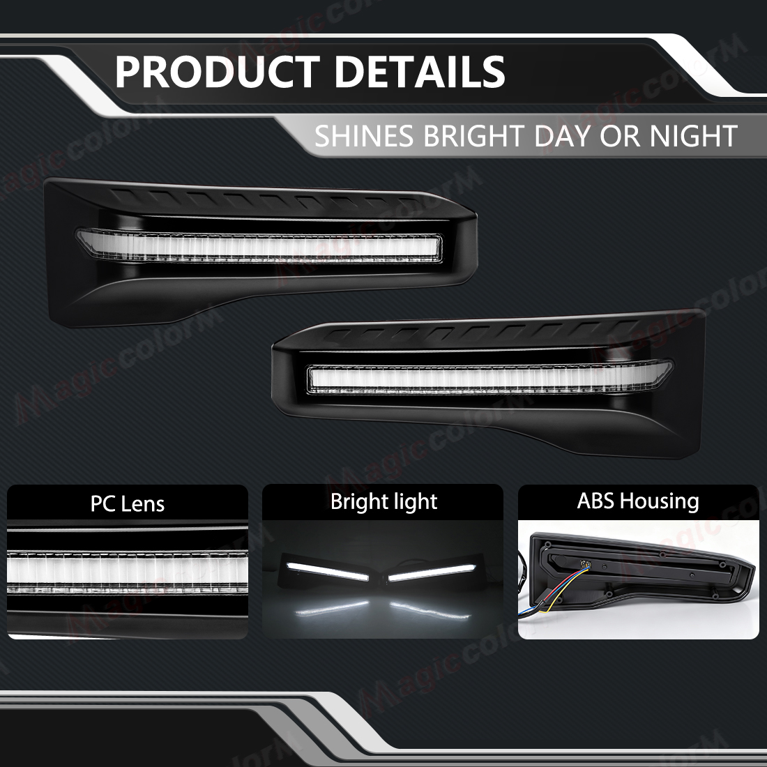 Luzes LED DRL para Toyota Land - Car Accessories For Road Trip avaliação e preço