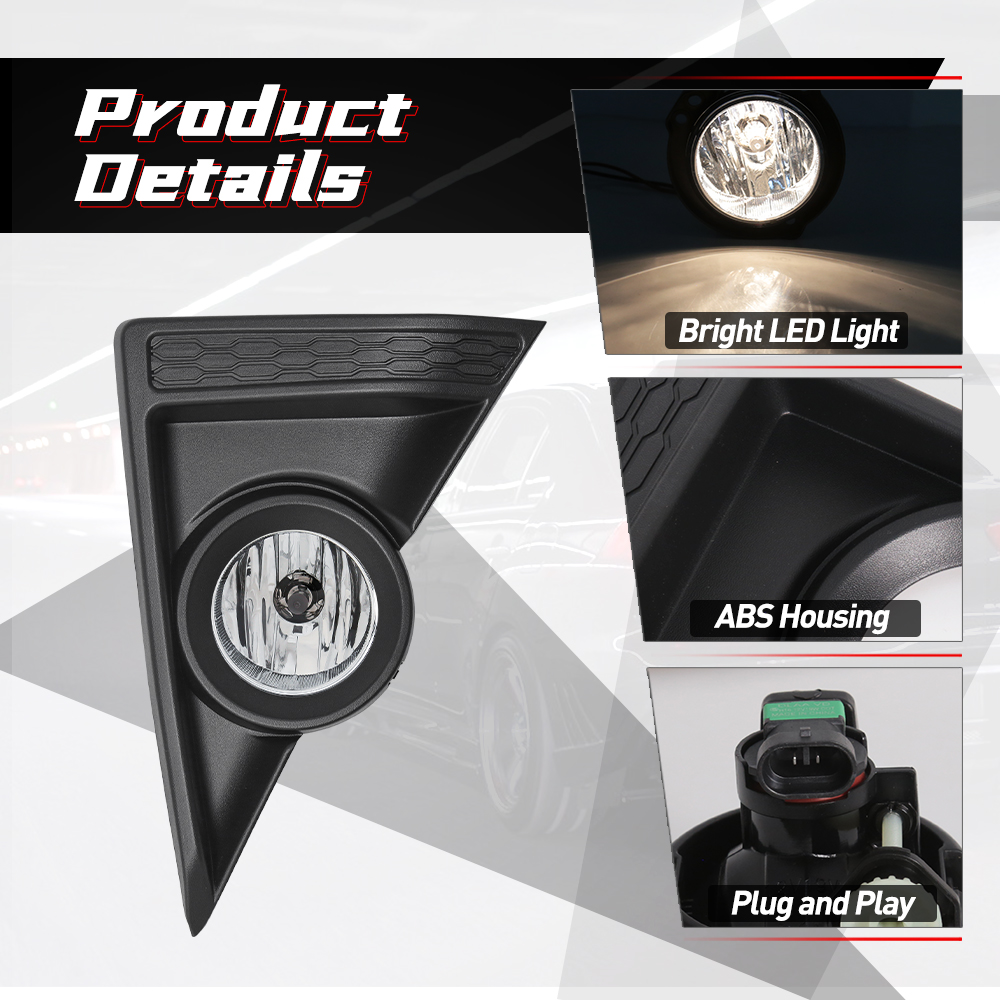 Montagem da lâmpada de nevoeir - Car Accessories For Road Trip avaliação e preço