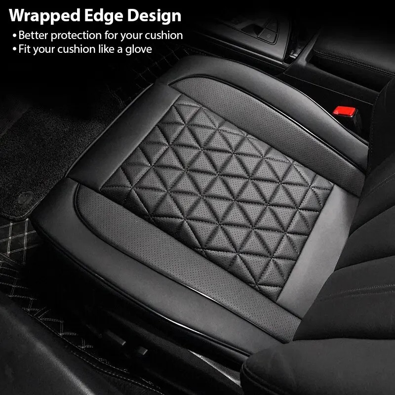 Nova capa de assento dianteiro - Leather Car Seat Cover avaliação e preço