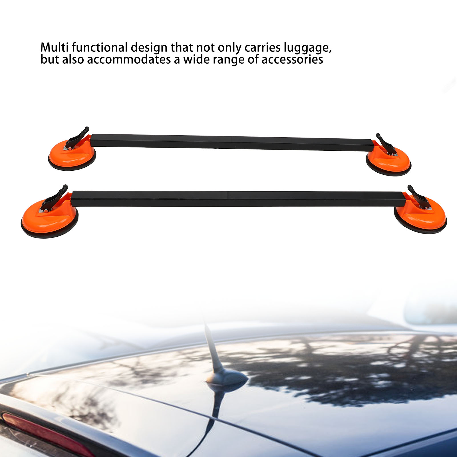 Rack de bagagem no teto do car - Car Roof Rack Cross Bar avaliação e preço